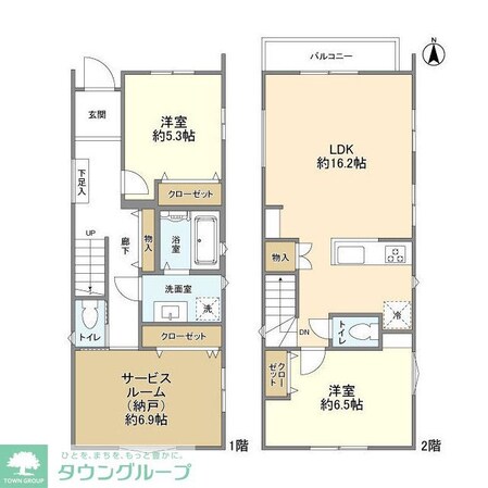 Kolet片倉#12の物件間取画像